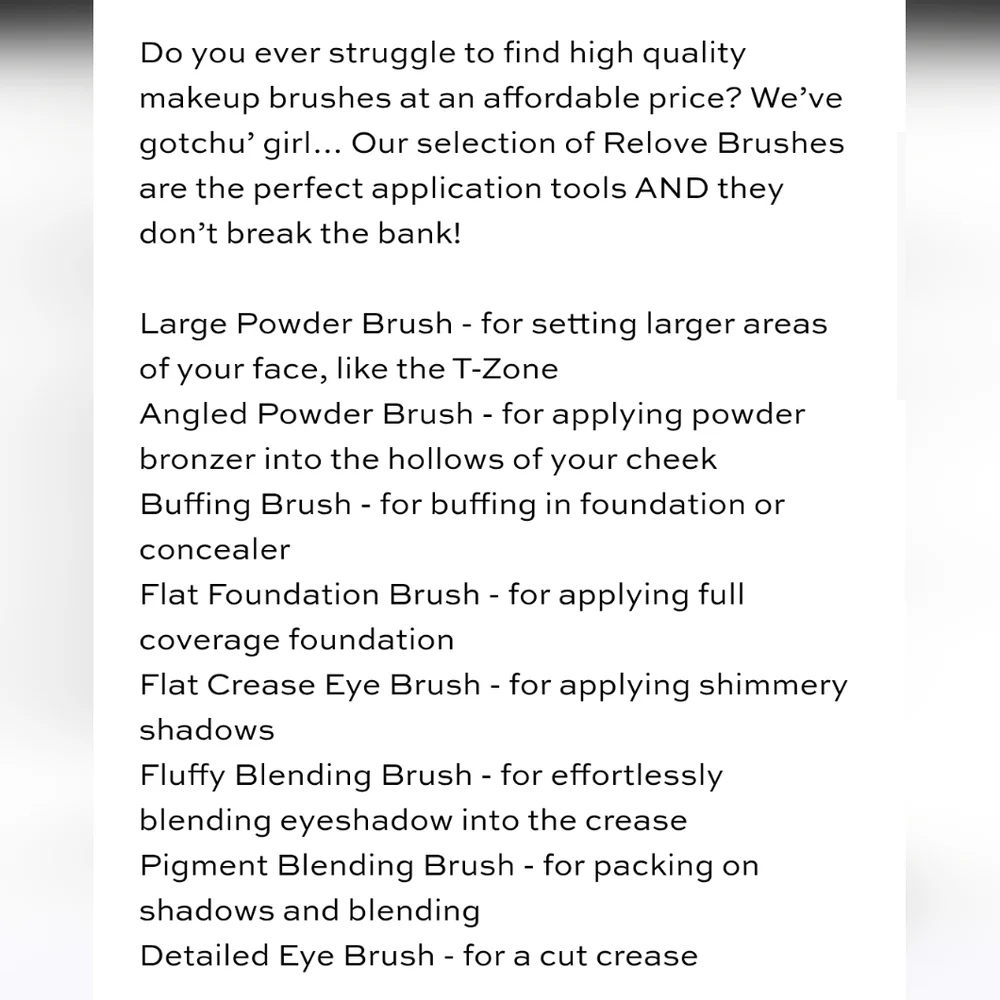 Revolution‎ Beauty Revolve Detailed Eye Brush